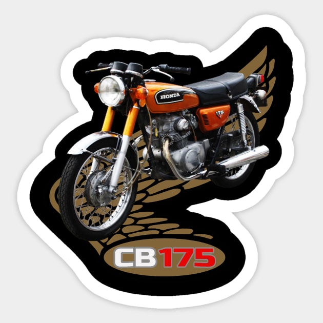 CLASSIC BIKE N024 Sticker by classicmotorcyles